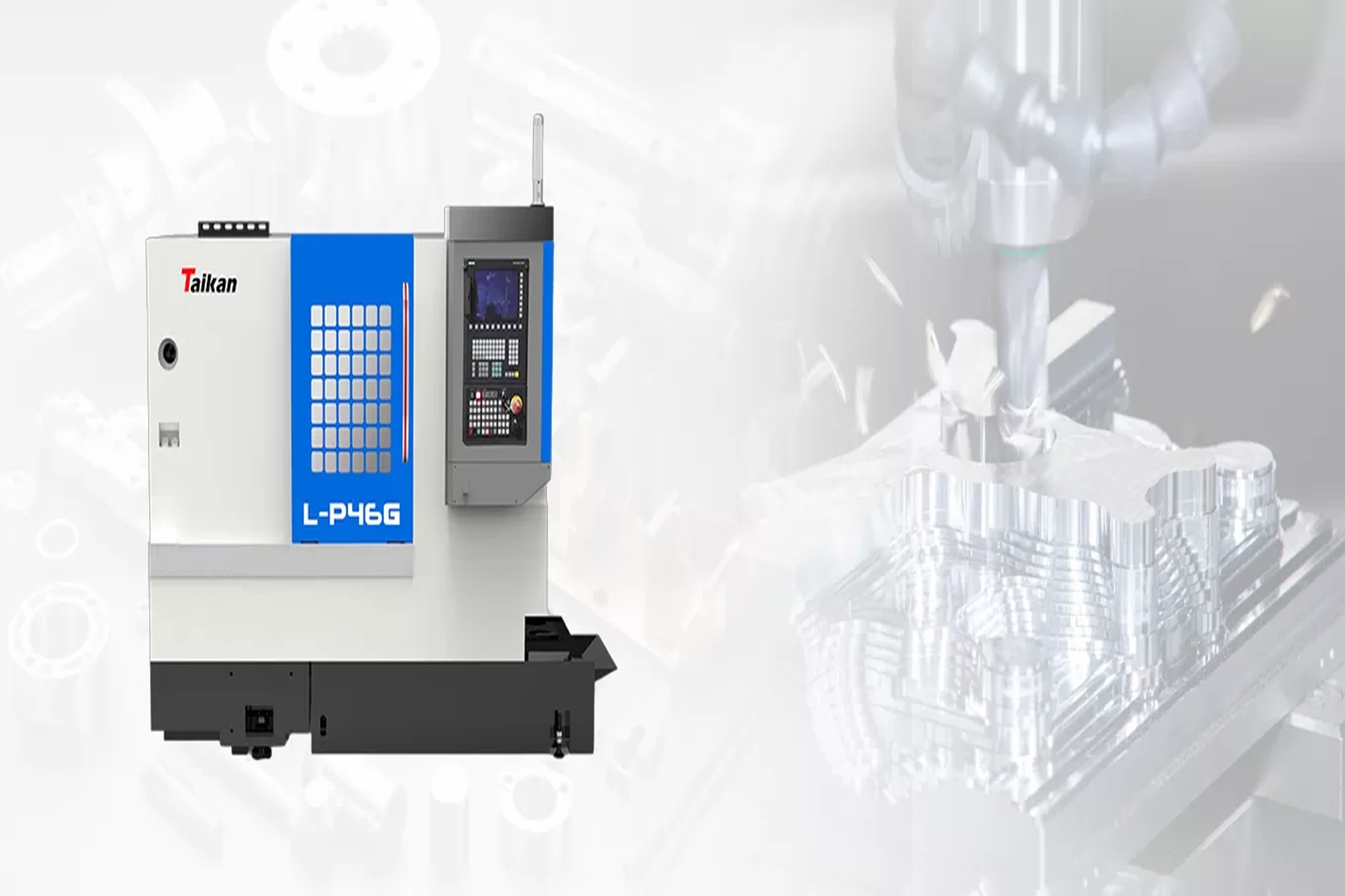 CNC Gang Type Lathe: Compact Precision for High-Efficiency Production - 翻译中...