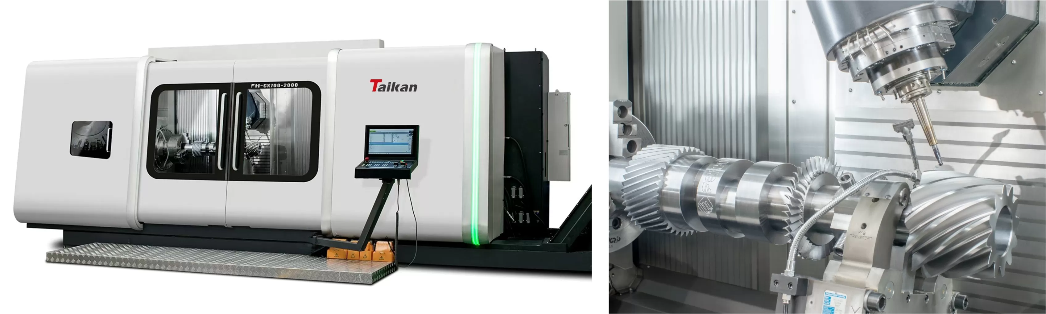 Centre d'usinage 7 axes à 5 liaisons CX700-2000 :