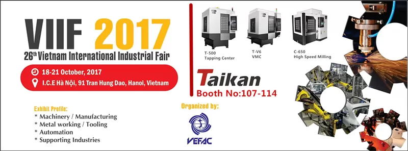 Taikan assistera au 2017 VIIF à Hanoi Vietnam