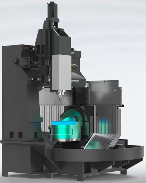 5 axis gantry machine
