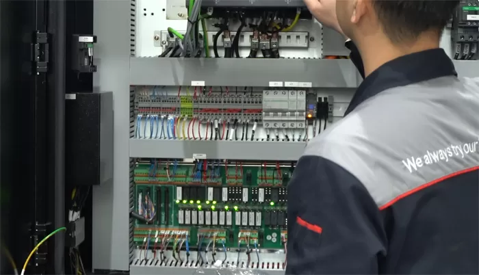 Composants de la machine VMC