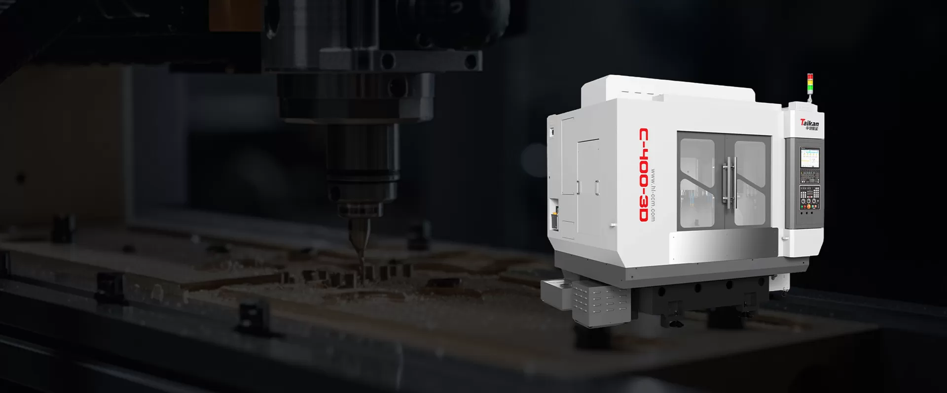 Centre d'usinage haute vitesse CNC multi-tête
