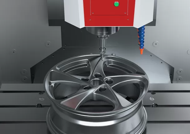 usinage de moyeux de roue