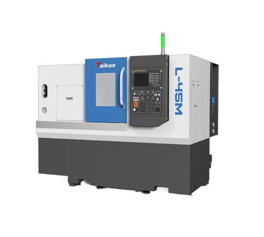 Tour L-45M à rotation horizontale CNC de haute précision (fraisage)