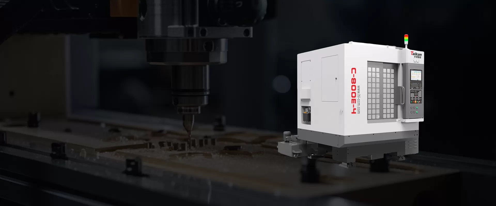 Centre d'usinage de gravure à grande vitesse multi-tête