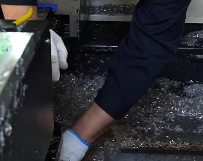 Nettoyage des composants CNC