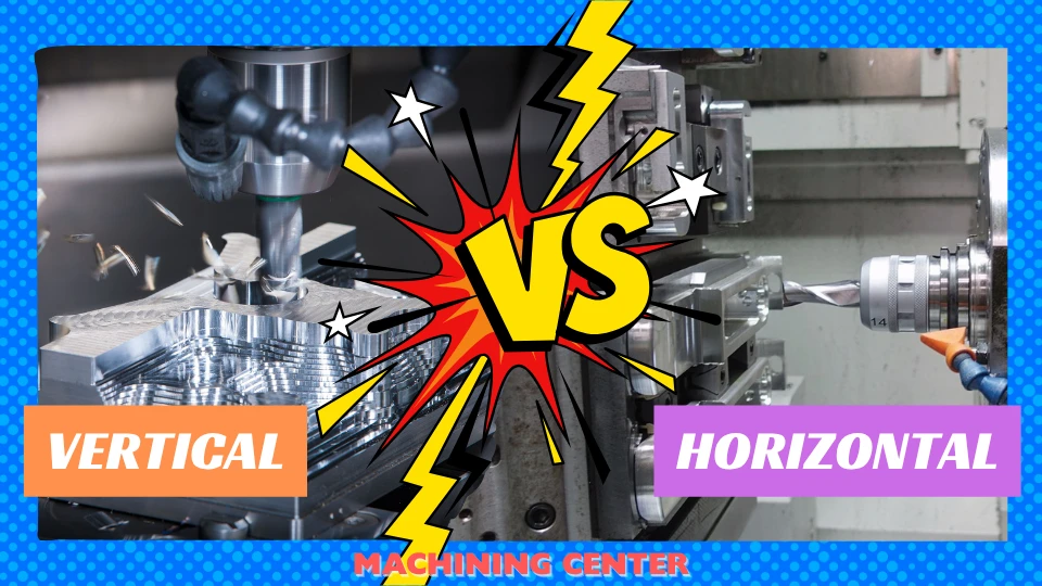Centres d'usinage horizontaux vs verticaux Centres d'usinage horizontaux vs verticaux